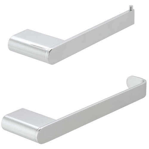 Vado Photon Bathroom Accessories Pack A03 (Chrome).