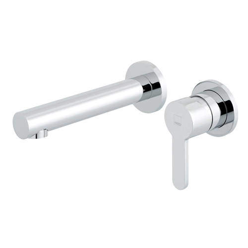 Vado Sense Wall Mounted 2 Hole Basin Mixer Tap (Chrome).