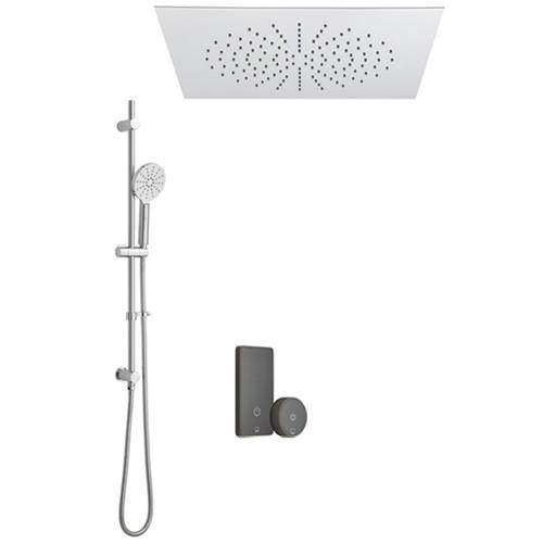 Vado Sensori SmartTouch Shower, Remote, Square Head & Slide Rail  (2-Way).