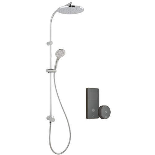 Vado Sensori SmartTouch Shower, Remote & Rigid Riser (Pumped, 1 Outlet).