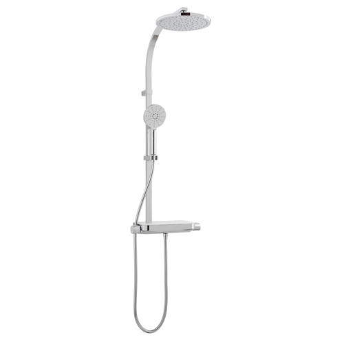 Vado Shower Packs Shelf Thermostatic Shower Valve & Column Pack (Chrome).