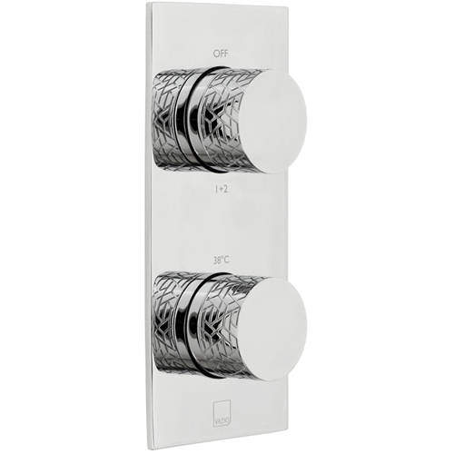 Vado Omika Thermostatic Shower Valve With 1 Outlet (Chrome).