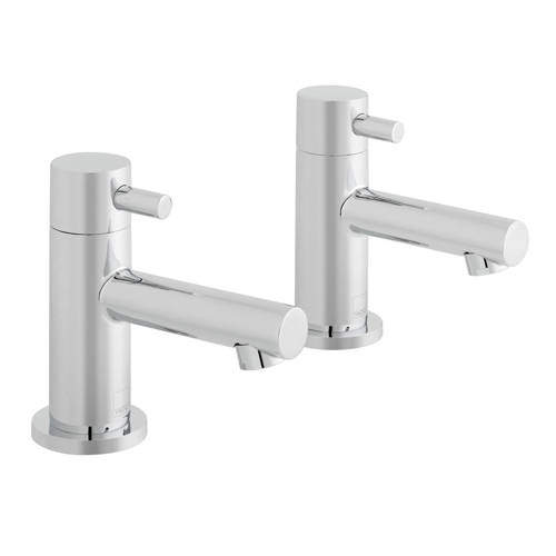 Vado Zoo Pillar Basin Taps (Chrome).