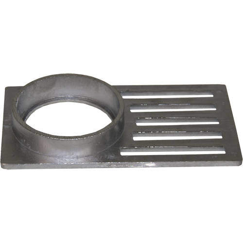 VDB Balcony Aluminium Balcony Drain Grating (189x104x6mm).