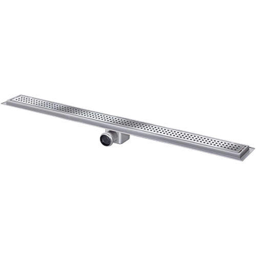 VDB Channel Drains Standard Shower Channel 2000x100mm (S Steel).