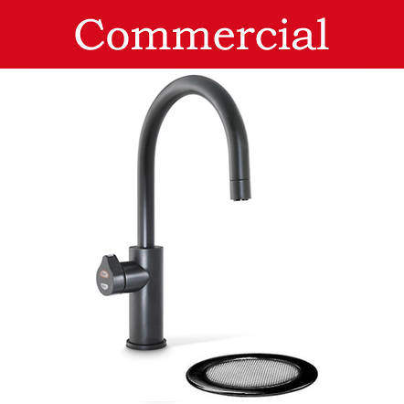 Zip Arc Design Filtered Boiling & Chilled Tap & Font (41 - 60 People, Matt Black).