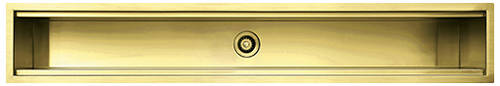 Additional image for Accessory Trough Channel Sink (1200x160mm, Gold Brass).