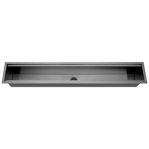 Additional image for Accessory Trough Channel Sink (1200x160mm, Gunmetal).