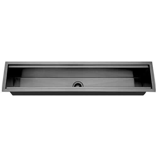 Additional image for Accessory Trough Channel Sink (900x160mm, Gunmetal).