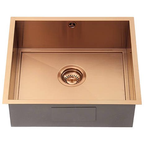 Additional image for Axix Uno SOS Undermount Kitchen Sink (450x400mm, Copper).