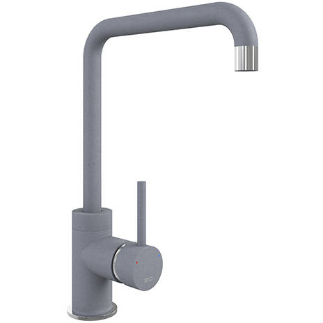 Additional image for Purquartz Cascata Kitchen Tap (Metallic Grey & Chrome).