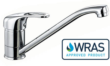 Additional image for Fontaine Single Lever Kitchen Tap (Chrome).