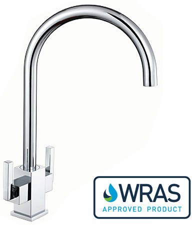 Additional image for Ruscello Dual Lever Kitchen Tap (Chrome).