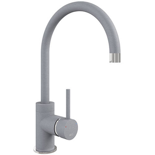 Additional image for Kitchen Sink & Tap Pack, 1.0 Bowl (860x500, Metallic Grey).