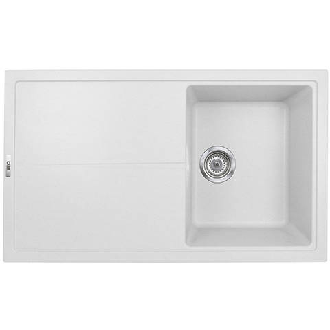 Additional image for Kitchen Sink & Tap Pack, 1.0 Bowl (860x500, Polar White).