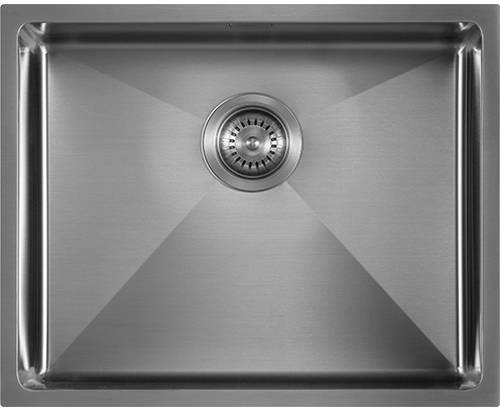 Additional image for Zen15 PVD 500U Undermount Kitchen Sink (500x400mm, Gunmetal).