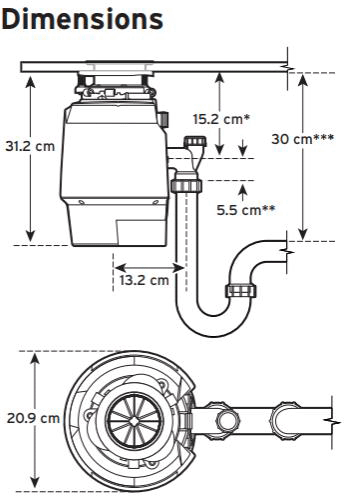 Additional image for Premium P700 EC Waste Disposal Unit (PRE-ORDER).