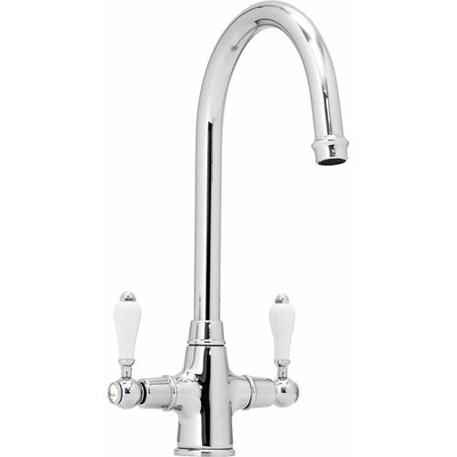 Additional image for Ludlow Monobloc Kitchen Tap (Chrome).