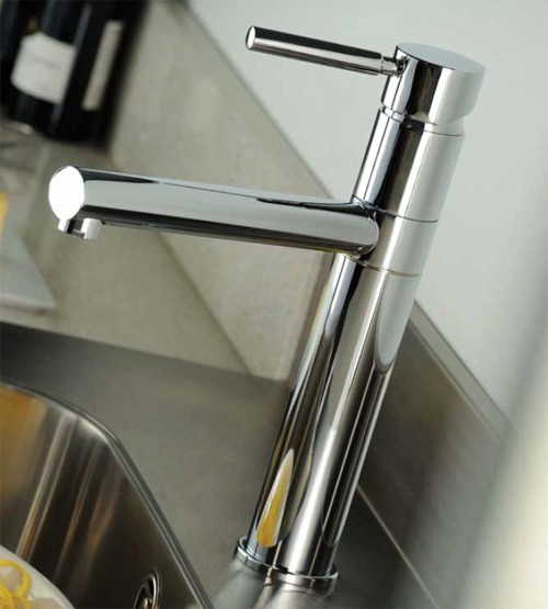 Additional image for Hydrus Single Lever Kitchen Tap With Swivel Spout (Chrome).