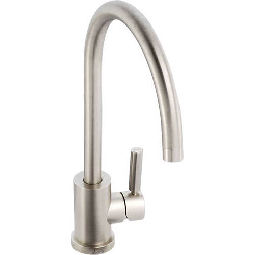 Additional image for Atlas Single Lever Kitchen Tap (Brushed Nickel).