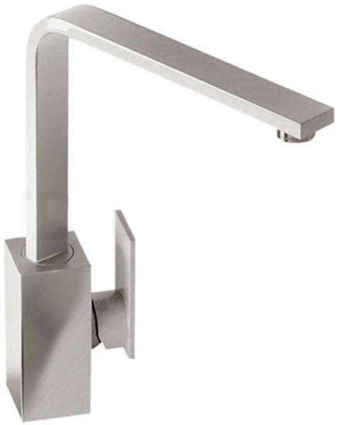 Additional image for Media Monobloc Kitchen Tap With Swivel Spout (Brushed Nickel).