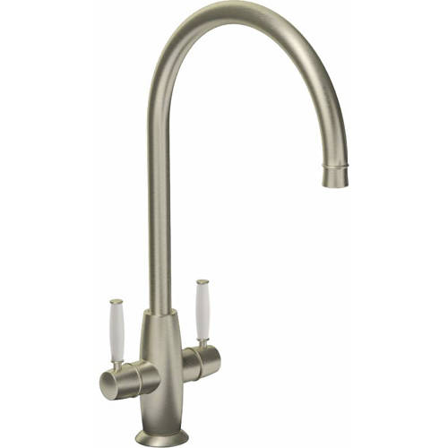 Additional image for Harrington Monobloc Kitchen Tap (Brushed Nickel).