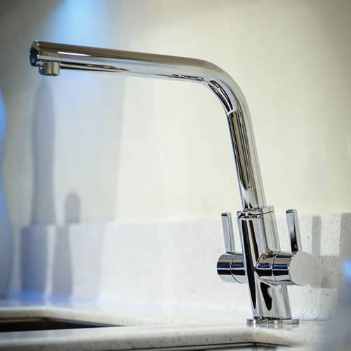 Additional image for Estimo Monobloc Kitchen Tap (Chrome).