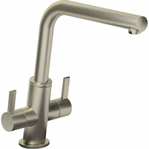 Additional image for Estimo Monobloc Kitchen Tap (Brushed Nickel).