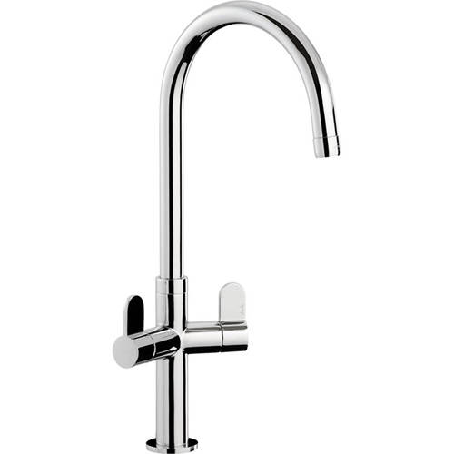 Additional image for Verla Monobloc Kitchen Tap (Chrome).