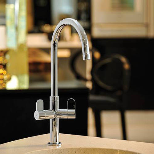 Additional image for Verla Monobloc Kitchen Tap (Chrome).