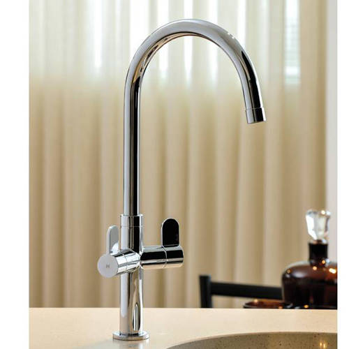 Additional image for Verla Monobloc Kitchen Tap (Chrome).