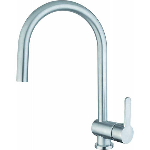 Additional image for Czar Single Lever Kitchen Tap (Chrome).