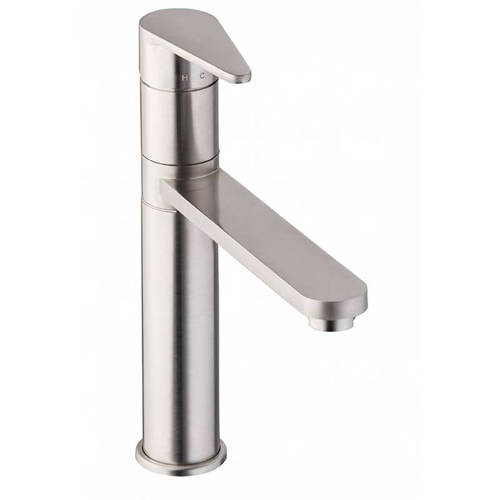 Additional image for Prime Single Lever Kitchen Tap (Brushed Nickel).