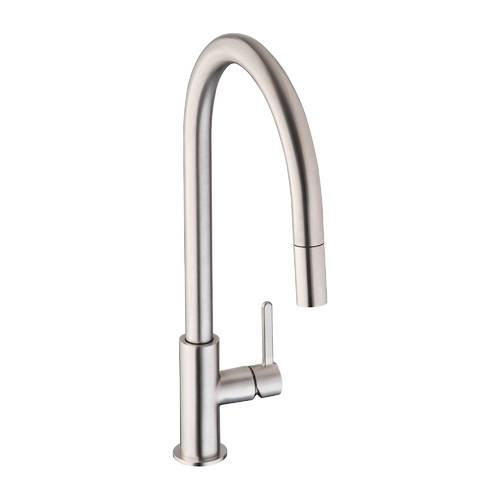 Additional image for Althia Pull Out Kitchen Tap (Brushed Nickel).
