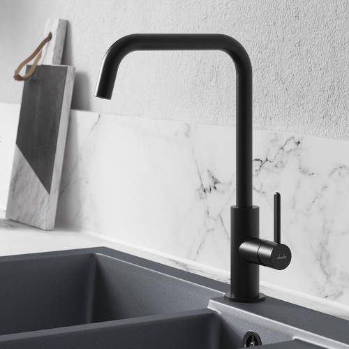 Additional image for Althia Kitchen Tap With Single Lever (M Black).