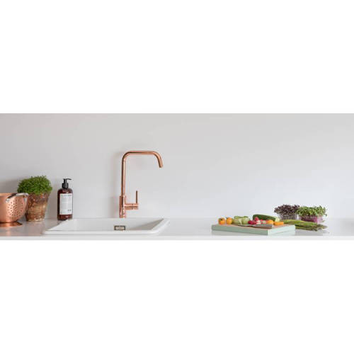 Additional image for Althia Single Lever Kitchen Tap (Rose Gold).
