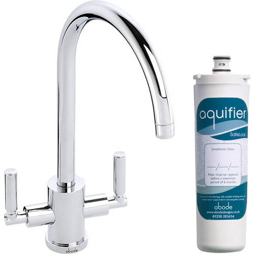 Additional image for Atlas Aquifier Water Filter Kitchen Tap (Chrome).