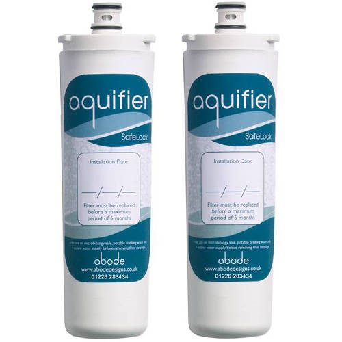 Additional image for 2 x Aquifier Carbon Filter Cartridge (Harder Water).