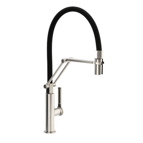 Additional image for Hex Professional Kitchen Tap With Swivel Spout (Br Nickel).
