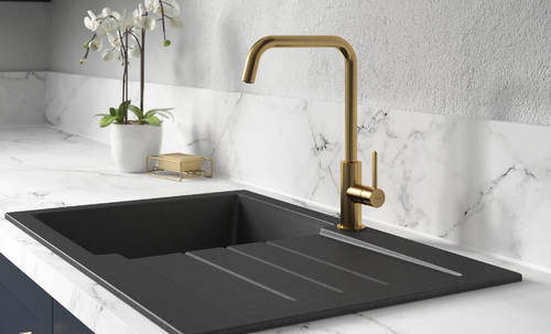 Additional image for Althia Kitchen Tap With Single Lever (Br Brass).