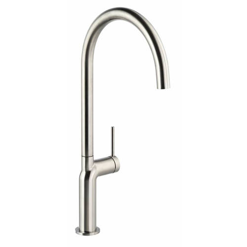 Additional image for Tubist Single Lever Kitchen Tap (Brushed Nickel).
