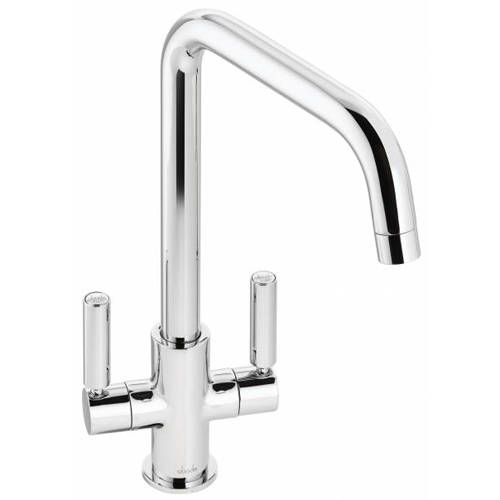 Additional image for Globe Quad Monobloc Kitchen Tap (Chrome).