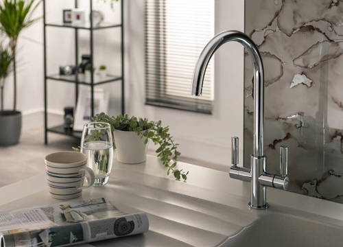 Additional image for Globe Aquifier Water Filter Kitchen Tap (Chrome).