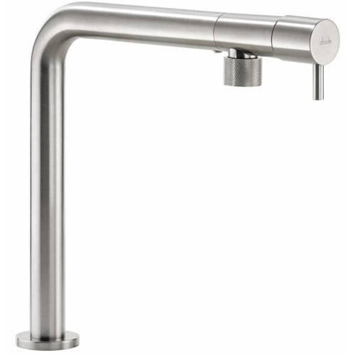 Additional image for Agilis Single Lever Kitchen Tap (Brushed Nickel).