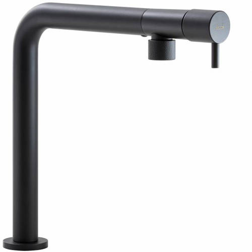 Additional image for Agilis Single Lever Kitchen Tap (Matt Black).