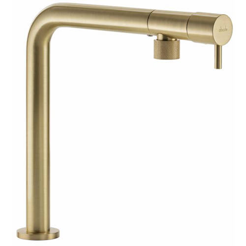 Additional image for Agilis Single Lever Kitchen Tap (Brushed Brass).