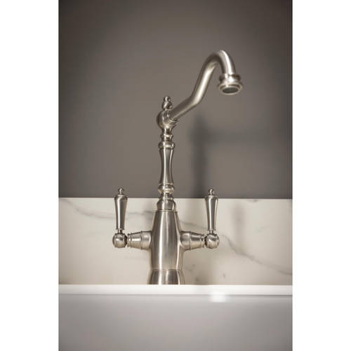 Additional image for Monobloc Kitchen Tap (Brushed Nickel).