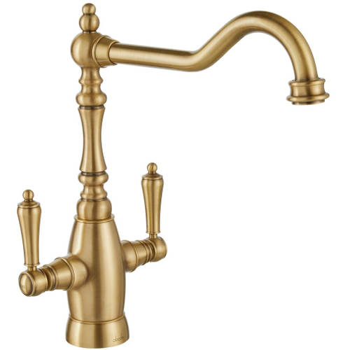 Additional image for Monobloc Kitchen Tap (Antique Brass).