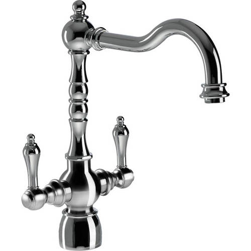 Additional image for Bayenne Monobloc Kitchen Tap (Chrome).