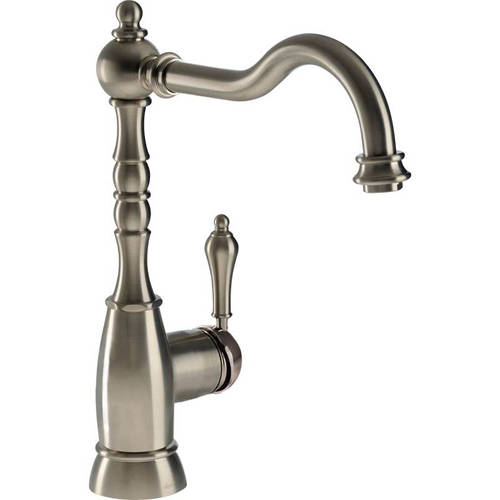Additional image for Bayenne Single Lever Kitchen Tap (Pewter).